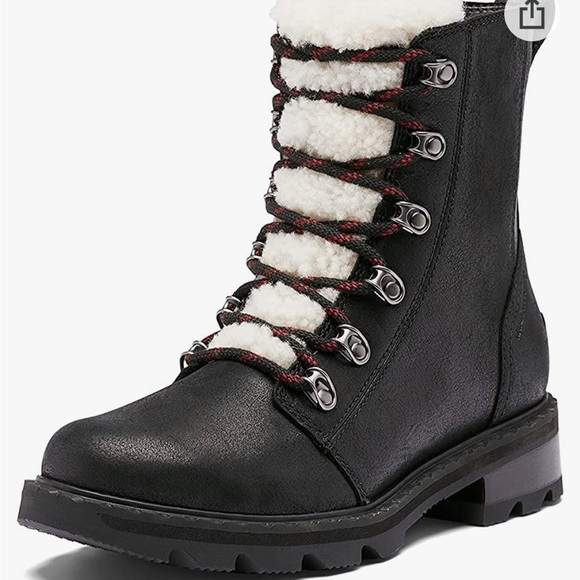 SOREL LENNOX COZY BLACK BOOT - Picture 3 of 8